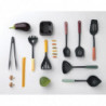 Нож за месо Brabantia Tasty+ 1001164, 20 см, Закалена стомана, Устойчив на надраскване и корозия, Тъмносив