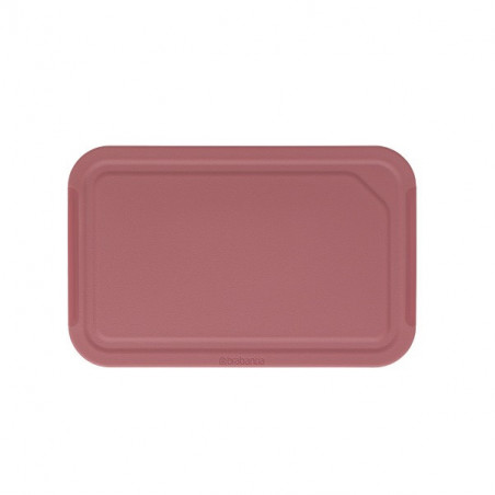 Дъска за рязане Brabantia Tasty+ 1001187, 25x16 см, Нехлъзгаща се, Лесна за почистване, Червен