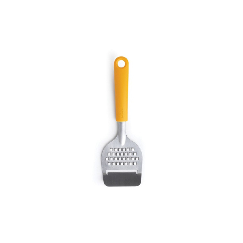 Нож за сирена с ренде Brabantia Tasty+ 1001191, Ултразвуково полирано острие, Неръждаема стомана, Жълт