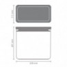 Кутия за съхранение Brabantia Tasty+ Stackable 1008875, 3.5 л, Силиконово уплътнение, Без BPA, Тъмносив