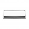 Кутия за хляб Brabantia Roll Top 646881, 16 л, 44.5х26 см, Лека и здрава конструкция, Инокс