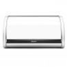 Кутия за хляб Brabantia Roll Top 646888, 11 л, 31.6x26.5 см, Специална структура, Инокс