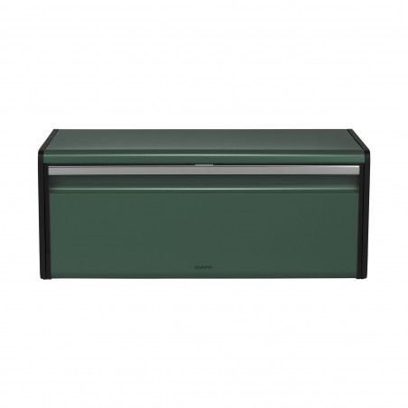 Кутия за хляб Brabantia Fall Front 1003248, 18 л, 46.5х25 см, Лека и здрава конструкция, Зелен