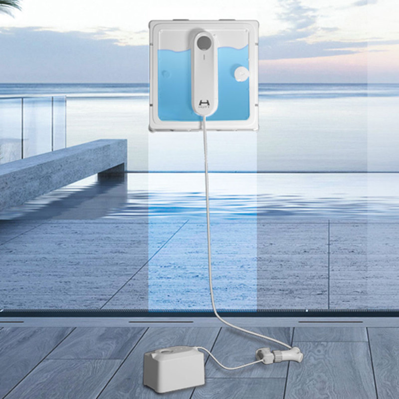 Преносима батерия за роботи за прозорци HUTT E+, 5000 mAh, 25W зареждане, Автономия до 90 мин, Бял