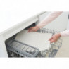 Силиконова подложка за сушене на съдове Brabantia SinkSide 1000207, 43.5x32.5 см, Сгъваема, Светлосив