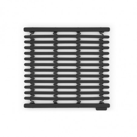 Силиконова подложка за съдове Brabantia SinkSide 1004155, До 220C, Регулируема ширина, Тъмносив