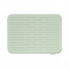 Силиконова подложка за сушене на съдове Brabantia SinkSide 1005607, 43.5x32.5 см, Сгъваема, Светлозелен