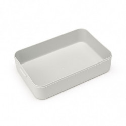 Кутия за храна Brabantia Make&Take 1006289, 2 л, Плътно затваряне, Без BPA, Светлосив