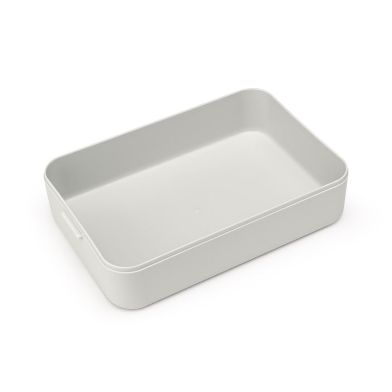 Кутия за храна Brabantia Make&Take 1006289, 2 л, Плътно затваряне, Без BPA, Светлосив