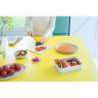 Кутия за храна Brabantia Make&Take 1006289, 2 л, Плътно затваряне, Без BPA, Светлосив