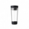 Термо чаша Brabantia Make&Take 1008493, 360 мл, Без разливане, Без BPA, Тъмносив