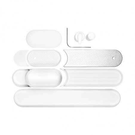 Комплект за мивка Brabantia SinkStyle 1008497, 4 части, Минерализирано покритие, Устойчив на корозия, Бял