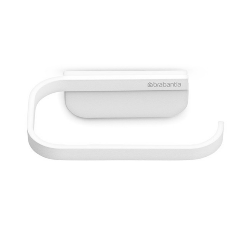 Поставка за тоалетна хартия Brabantia MindSet 1005666, Минерално покритие, Скрити фиксиращи елементи, Бял