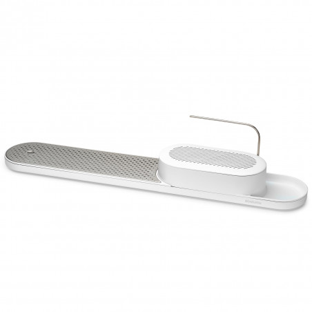 Комплект за мивка Brabantia SinkStyle 1008499, 2 части, Минерализирано покритие, Устойчив на корозия, Бял