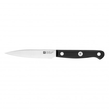 Комплект 3 бр ножове Zwilling Gourmet 36130003, Неръждаема стомана 18/10, Sigmaforge ковани остриета, FRIODUR ледено закаляване, Сребрист/Черен