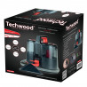 Прахосмукачка за текстил  Techwood TAN-8005R, 185W, Li-Ion 220 mAh, Безжична употреба, Резервоар за чиста и отпадъчна вода, 40 мин автономия, 2 скорости, Черен/червен