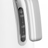 Електрическа кана SMEG KLF03WHEU, 2400W, 1.7 л, Неръждаема стомана, Миещ се филтър, Авто. изключване, Бял