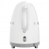Електрическа кана SMEG KLF03WHEU, 2400W, 1.7 л, Неръждаема стомана, Миещ се филтър, Авто. изключване, Бял