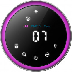 Пречиствател за въздух Philips AC3033/10, SMART, Wi-Fi, 55W, За до 135 м2, HEPA, Интелигентни сензори, Бял/сив