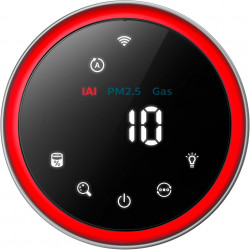 Пречиствател за въздух Philips AC3033/10, SMART, Wi-Fi, 55W, За до 135 м2, HEPA, Интелигентни сензори, Бял/сив