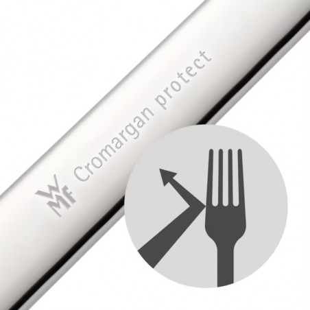 Комплект прибори WMF Vision, 30 части, Неръждаема стомана 18/10, Cromargan protect, Защита от надраскване и износване, Сребрист
