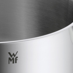 Комплект тенджери WMF Diadem Plus Kochgeschirr, 8 части, Неръждаема стомана 18/10, Многослойно TransTherm дъно, Индукция, Сребрист