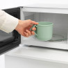 Чаша за супа с капак Brabantia Make&Take 1006293, 600+180 мл, Винтов капак, Без BPA, Тъмносив