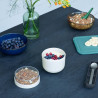 Купa за закуска Brabantia Make&Take 1006298, 500+180 мл, Винтово затваряне, Без BPA, Сив