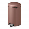 Кош за боклук с педал Brabantia NewIcon 1008849, 20 л, Плавно затваряне, Противоплъзгаща основа, Сатенено покритие, Кафяв