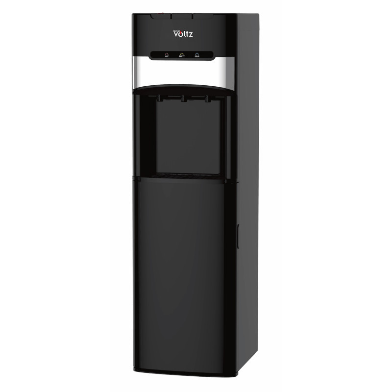 Диспенсър за вода с долно зареждане Oliver Voltz OV51449F, 500W/85W, 10-90 C, Компресорен, Топла вода 5л/час, Студена вода 2л/час, Черен