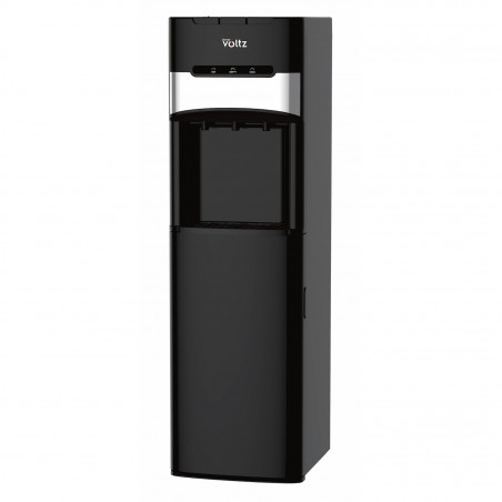 Диспенсър за вода с долно зареждане Oliver Voltz OV51449F, 500W/85W, 10-90 C, Компресорен, Топла вода 5л/час, Студена вода 2л/час, Черен