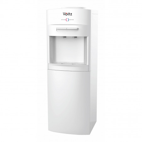 Диспенсър за вода Oliver Voltz OV51449C, 420W/65W, 15-90C, Електронен, Шкаф за съхранение, Бял