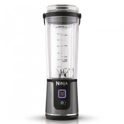 Преносим блендер Ninja BC151EUBK, 7.4W, 530 мл, Стоманен нож с 6 остриета, Трошене на лед, До 10 цикъла, Без BPA, USB-C, Черен