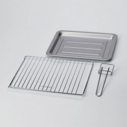 Електрическа фурна Ariete VINTAGE 0979/05, 1380 W, 18 л, 3 режима, До 230C, Двойно термо стъкло, Таймер 60 мин, Бял/Светлосин