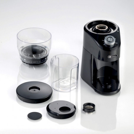 Електрическа кафемелачка Ariete COFFEE GRINDER 3023/00, 200W, 200 g, 14 нива на смилане, 2-12 чаши, Черен