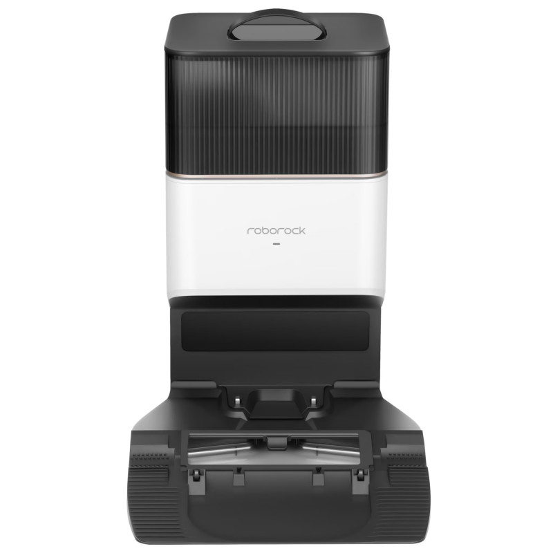 Прахосмукачка робот Roborock S8 Plus S8P02-00, 69W, 5200 mAh, 6000Pa, Моп, LiDAR картографиране, 750 мл, 4 сензора, Автономност до 180 мин, Бял/черен