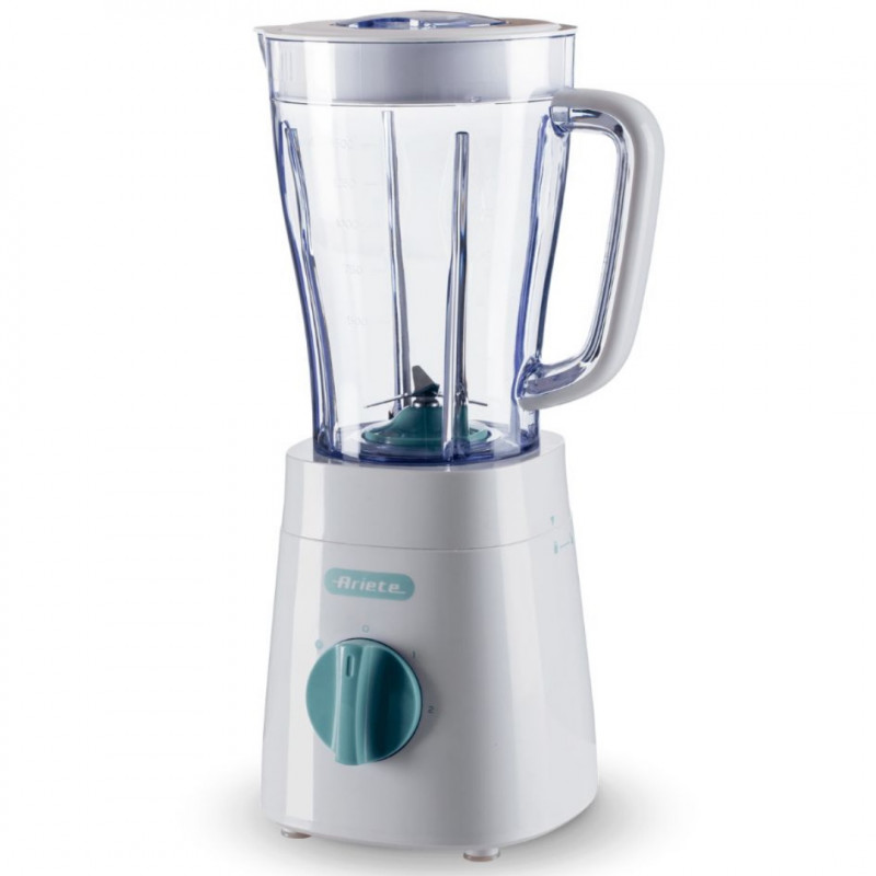 Блендер Ariete BREAKFAST 0576/04, 500W, 1.5 л, 2 скорости+пулс, 4 стоманени остриета, Бял