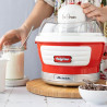Машина за сладолед Ariete PARTY TIME 0643/00, 12W, 1.5 л, 30 мин, Подвижна купа, Червен