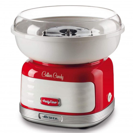 Машина за захарен памук Ariete COTTON CANDY PARTY TIME 2973/00, 450W, Вграден дозатр, Червен