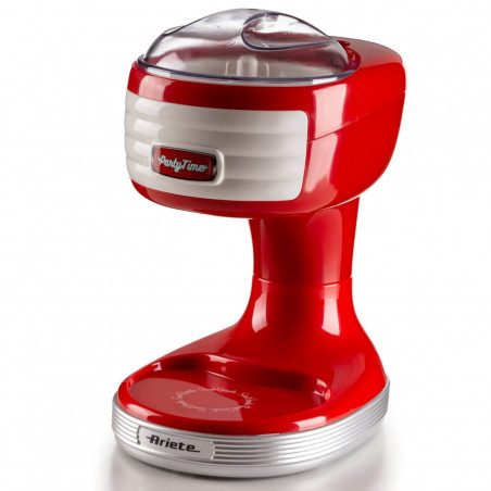 Машина за скрежина Ariete PARTY TIME 0076/00, 30W, Остриета от неръждаема стомана, Подвижна кошница, Предпазен капак, Червен