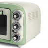 Електрическа фурна Ariete VINTAGE 0979/04, 1380 W, 18 л, 3 режима, До 230C, Двойно термо стъкло, Таймер 60 мин, Бял/Зелен