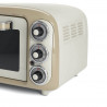 Електрическа фурна Ariete VINTAGE 0979/03, 1380 W, 18 л, 3 режима, До 230C, Двойно термо стъкло, Таймер 60 мин, Бял/Бежов