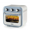Фритюрник-фурна с горещ въздух Ariete VINTAGE 4632/05, 1400W, 16 л, До 230C, Таймер 60 мин, Въртяща се кошница, Бял/Светлосин