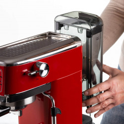 Кафемашина Ariete ESPRESSO SLIM MODERNA 1381/33, 1300W, 15 bar, 1.1 л, Мляно и ESE, Червен