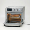 Фритюрник-фурна с горещ въздух Ariete 4629/11, 1700W, 25 л, 15 програми, До 230C, Дигитален дисплей, Въртяща се кошница, Инокс