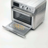 Фритюрник-фурна с горещ въздух Ariete 4629/11, 1700W, 25 л, 15 програми, До 230C, Дигитален дисплей, Въртяща се кошница, Инокс