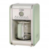 Кафемашина Ariete VINTAGE AMERICANO 1342/04, 960W, 2.1 л, Таймер, Програмиране, Пауза, Противокапкова система, Зелен