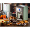 Кафемашина Ariete VINTAGE AMERICANO 1342/04, 960W, 2.1 л, Таймер, Програмиране, Пауза, Противокапкова система, Зелен