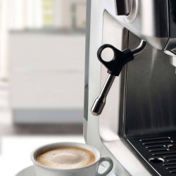 Еспресо машина Ariete ESPRESSO METAL 1313/10, 1600W, 15 bar, 2 л, Вградена кафемелачка с 11 степени, Манометър, Инокс