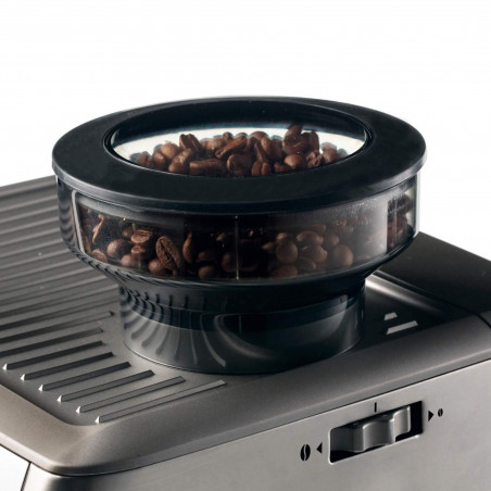 Еспресо машина Ariete ESPRESSO METAL 1313/10, 1600W, 15 bar, 2 л, Вградена кафемелачка с 11 степени, Манометър, Инокс